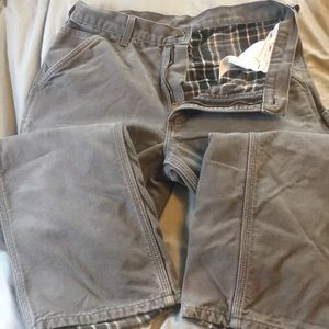 Flannel Lined Carhartts